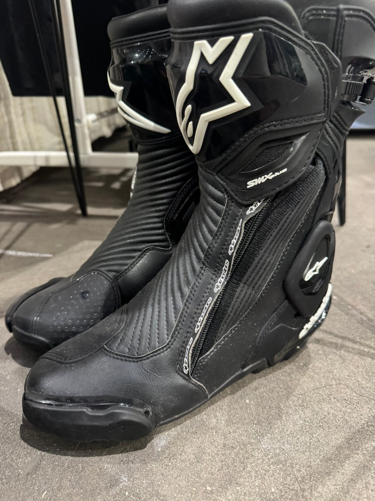 Chaussure de course Alpinestars SMX plus V2 GTX taille 39, Motos, Enlèvement ou Envoi, Seconde main, Bottes