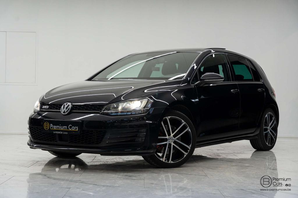 Volkswagen Golf GTD 7 DSG 2.0 TDI! Pano! ACC! Camera! Garant, Autos, Volkswagen, Achat, Entreprise, 1968 cm³, Noir