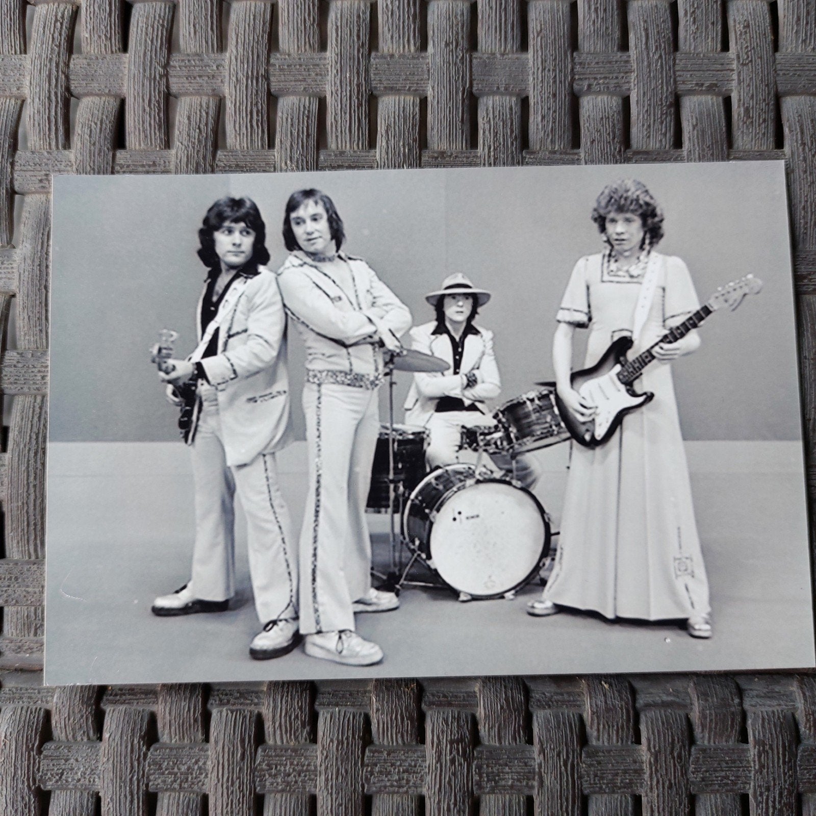 Foto: rockband Mud, Verzenden, Foto