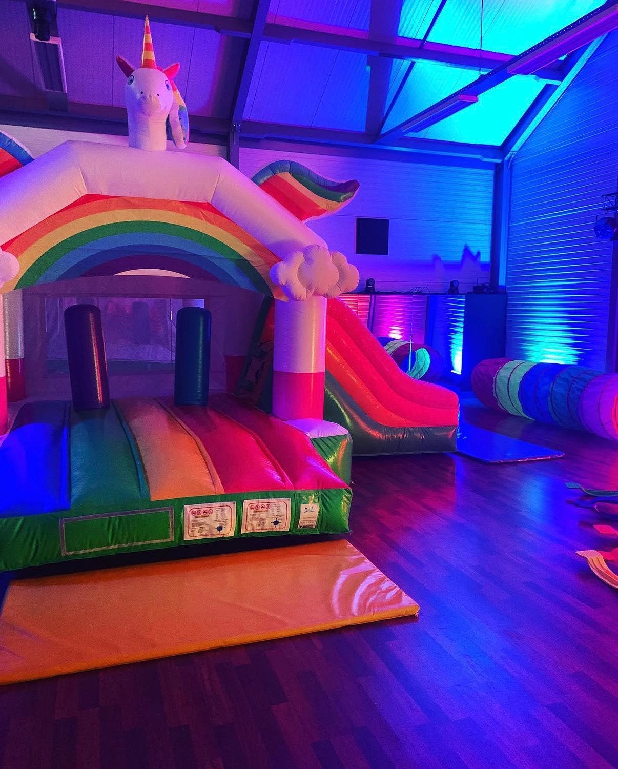 Springkasteel Combo Unicorn, Enlèvement, Comme neuf, Article de fête