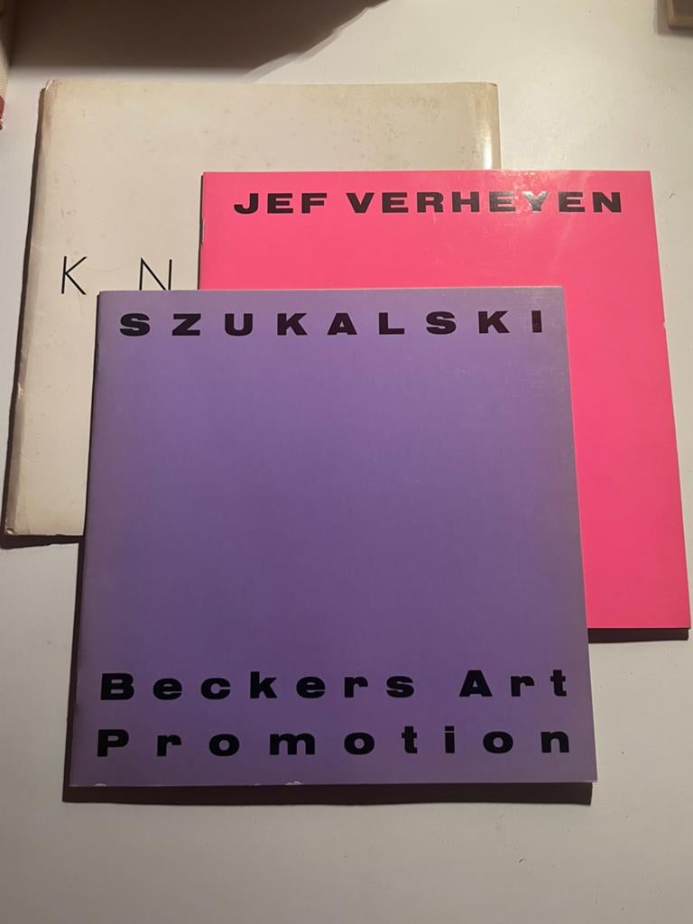 Zeldzaam - Catalogus - Szukalski & Jef Verheyen - Beckers, Ophalen of Verzenden, Zo goed als nieuw