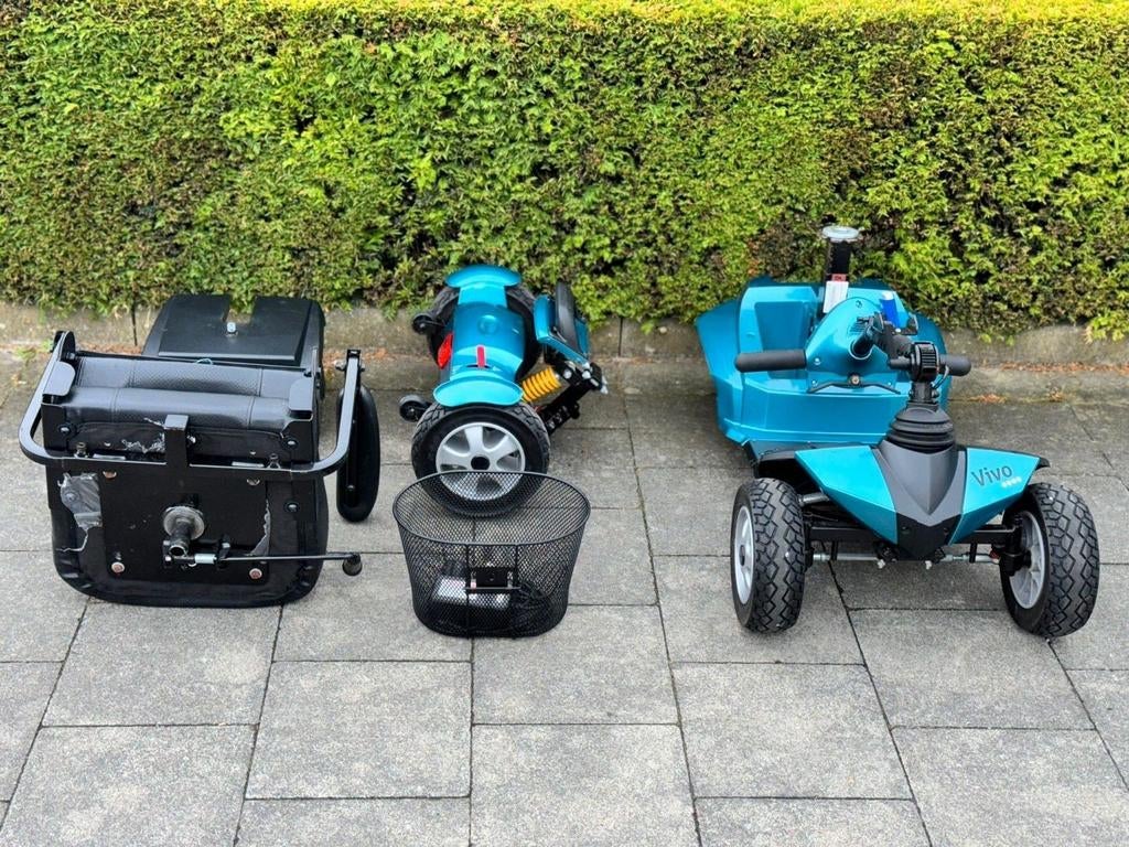 Opvouwbare Scootmobiel Life&Mobility VIVO nieuw accu's, Ophalen of Verzenden, Inklapbaar, Nieuw, Elektrische rolstoel