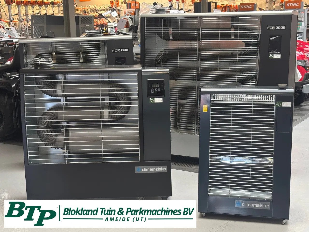 Climameister Val6 heater buizenkachel kachel werkplaatskache, Gebruikt
