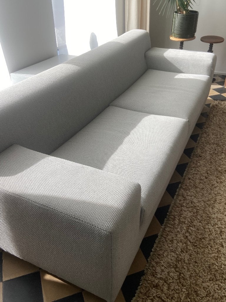 Ruime design zetel in mooie geweven stof te koop, Ophalen, Zo goed als nieuw, Stof