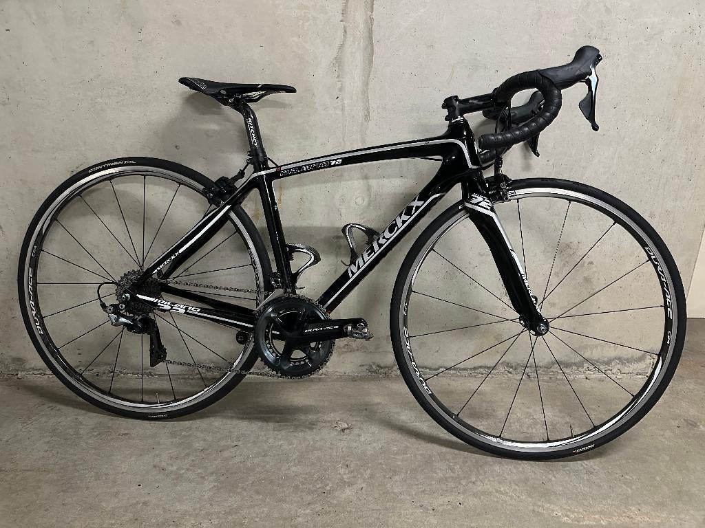 Merckx Milano 72, Ophalen, Carbon, 49 tot 53 cm, Zo goed als nieuw