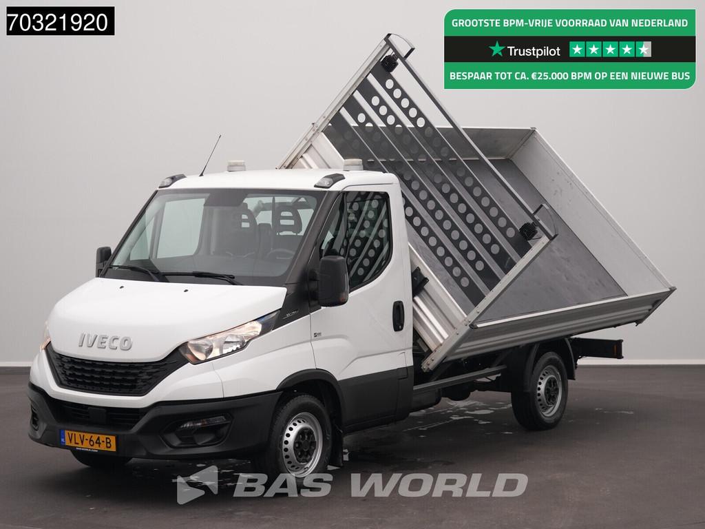 Iveco Daily 35S16 Driezijdige Kipper 3,5t Trekhaak 160PK Air, Stof, Euro 6, Iveco, Wit