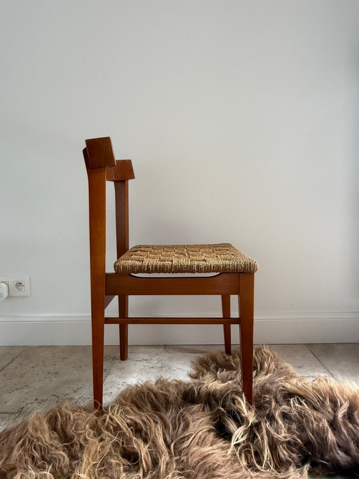 Vintage jaren 60/70 eetkamerstoelen (set van 6 stoelen), Ophalen, Mid-century modern jaren 60-70, Overige kleuren, Hout