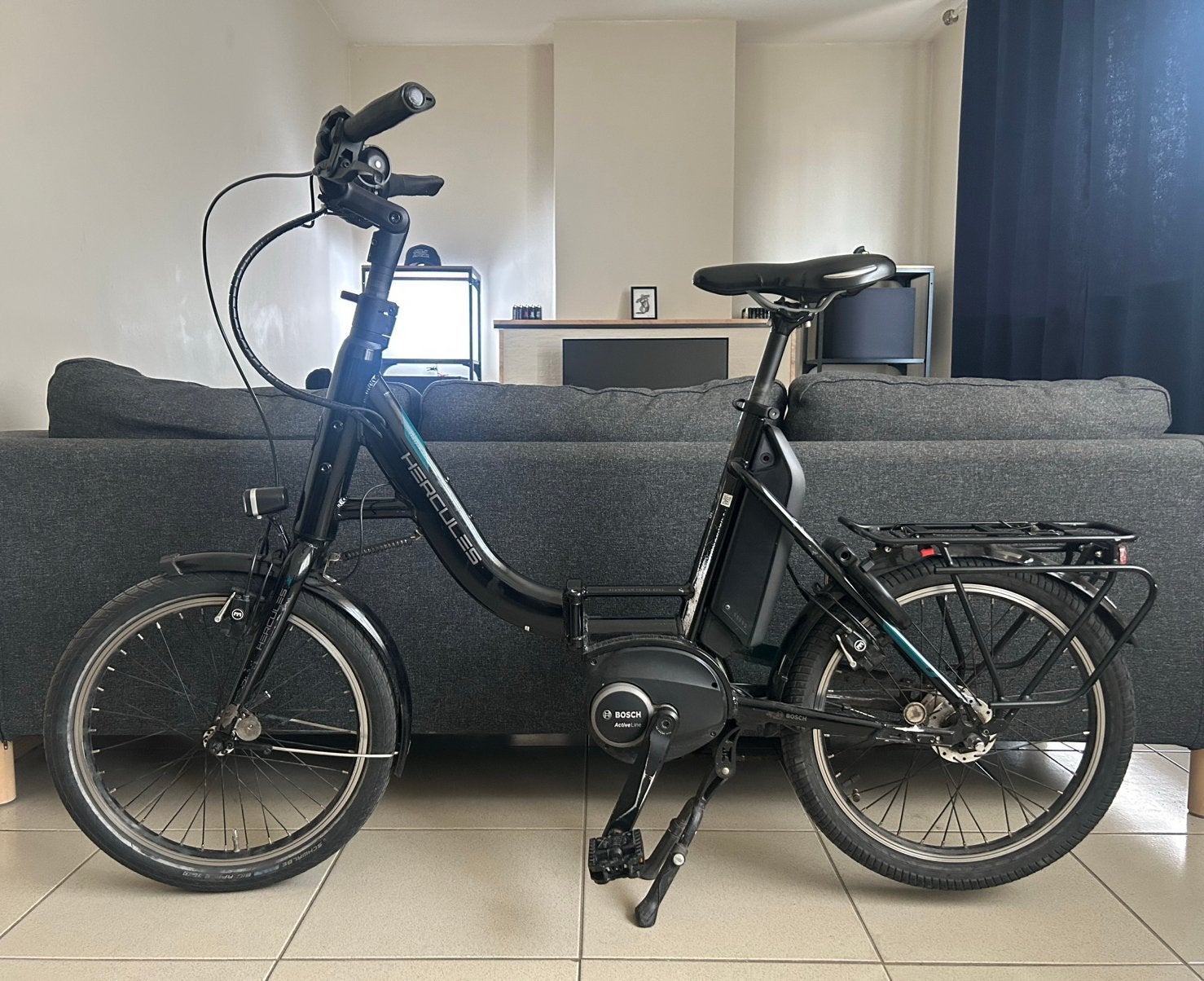 Hercules rob fold f7 electrische vouwfiets, Fietsen en Brommers, Ophalen of Verzenden, Zo goed als nieuw
