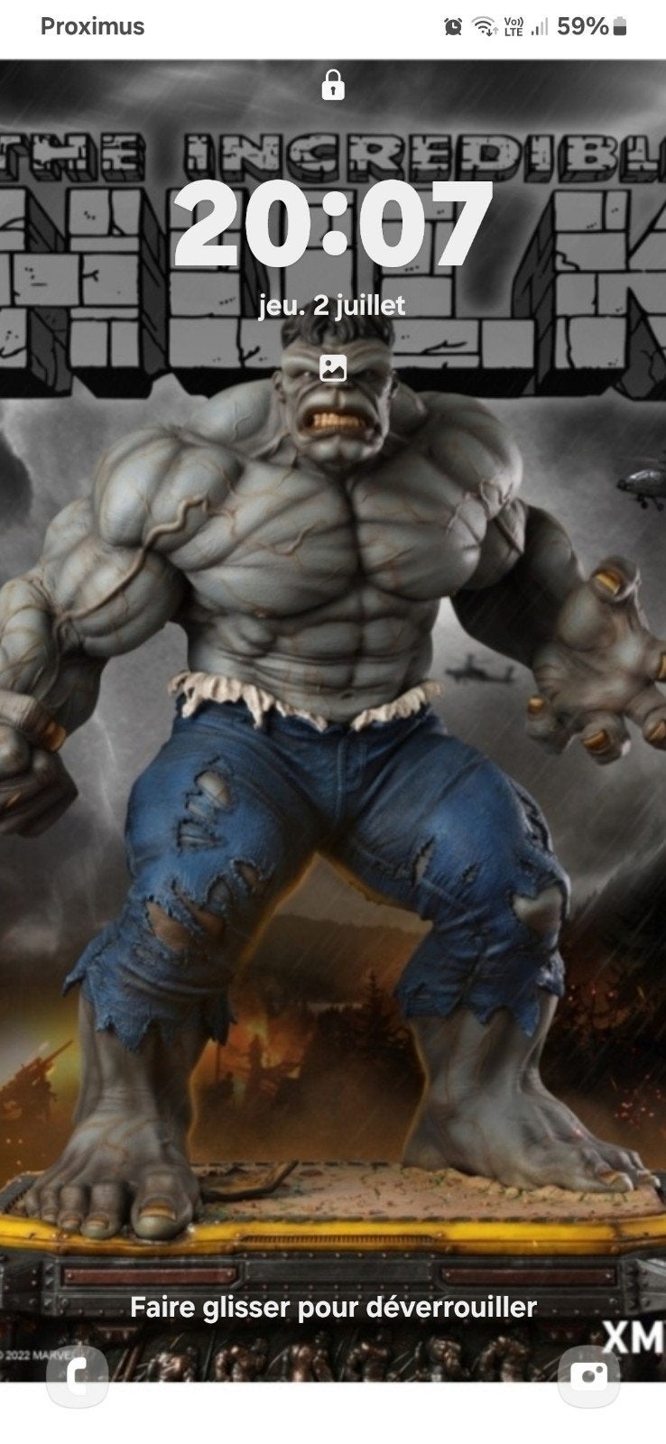 hulk 1/3 legendary beast no sideshow