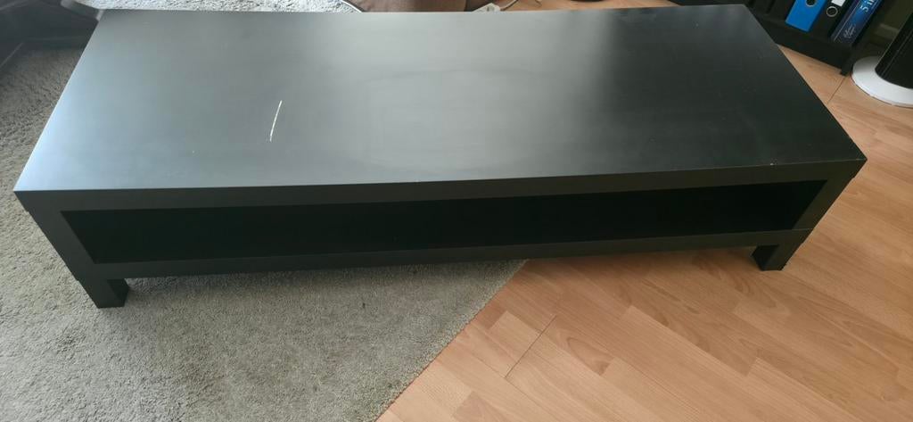 MEUBLE TV BRUN NOIR, Moins de 100 cm, 100 à 150 cm, Enlèvement, Utilisé