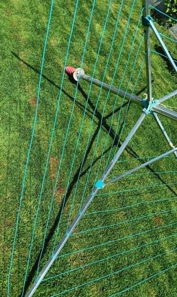 Droogmolen met grondanker / waslijn, Tuin en Terras, Ophalen, Gebruikt, Droogmolen