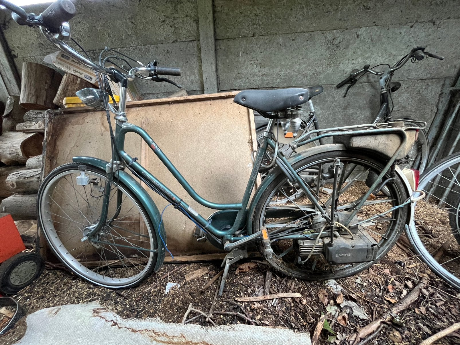 2x spartamet schuurvondst, Vélos & Vélomoteurs, Enlèvement, Utilisé, Sparta