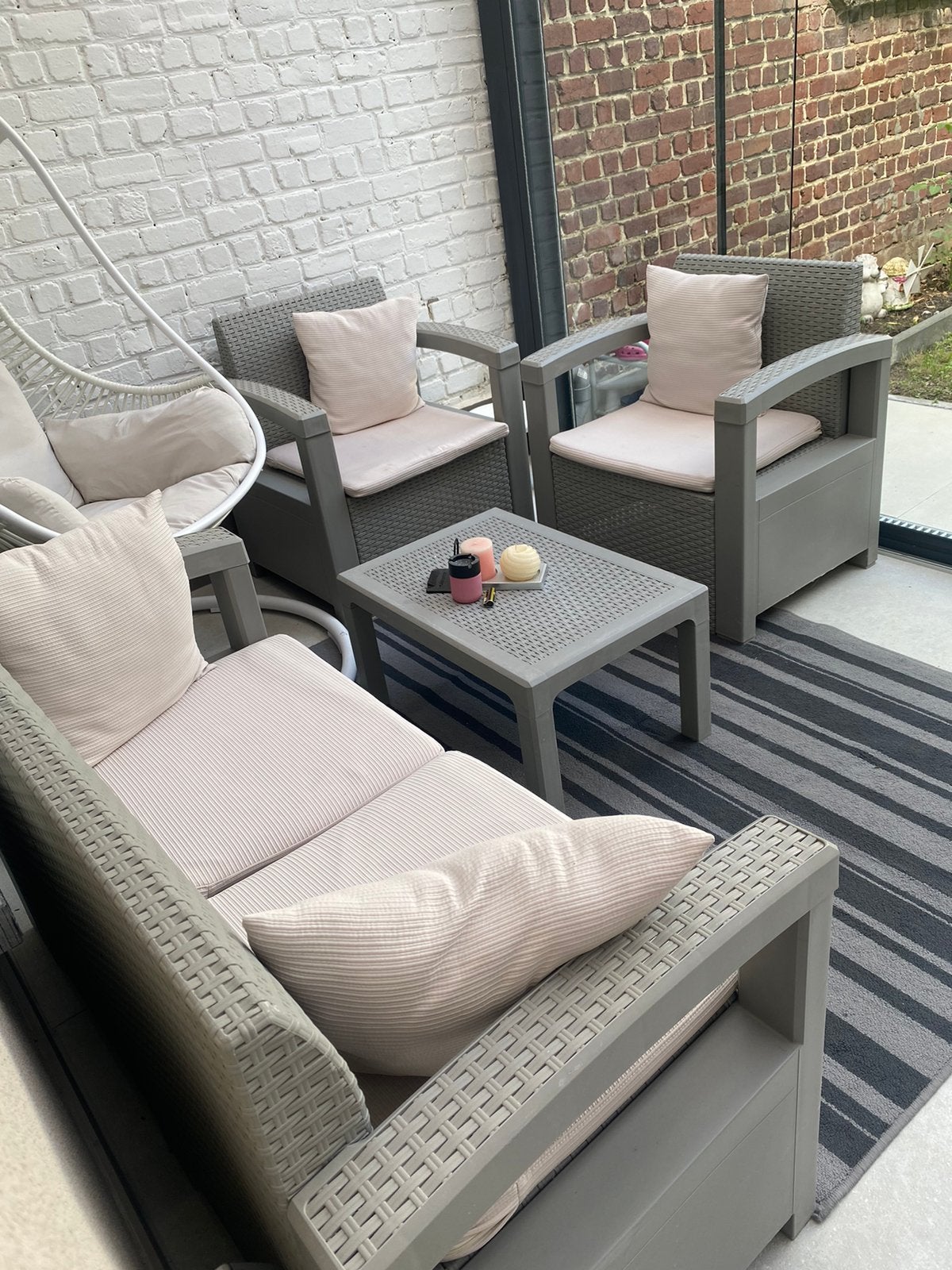 Meuble de jardin, Jardin & Terrasse, Enlèvement, Utilisé, 2 places
