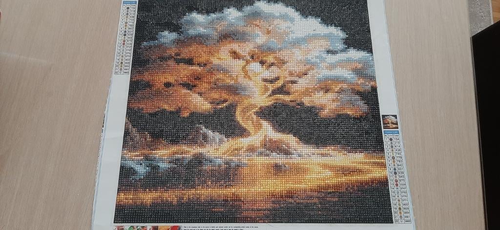 Diamantpainting  levensboom gratis, Ophalen