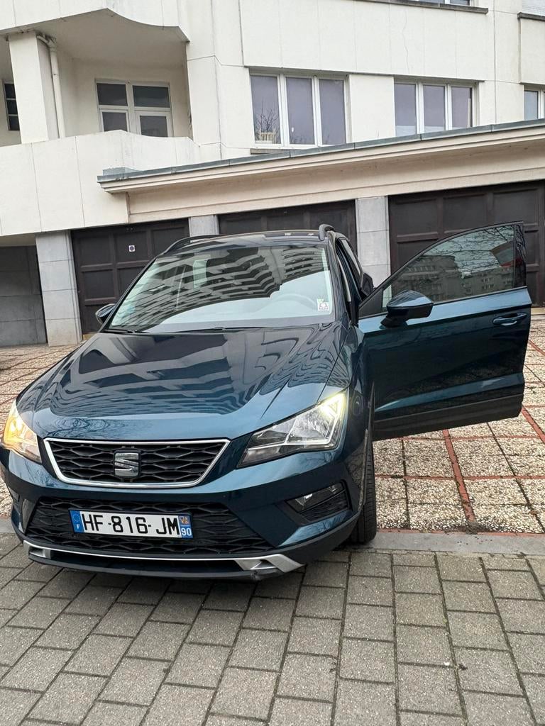 Seat ateca, Autos, Seat, Particulier, Ateca, Toit ouvrant, Essence, Euro 6, Boîte manuelle, Bleu, Noir, Enlèvement