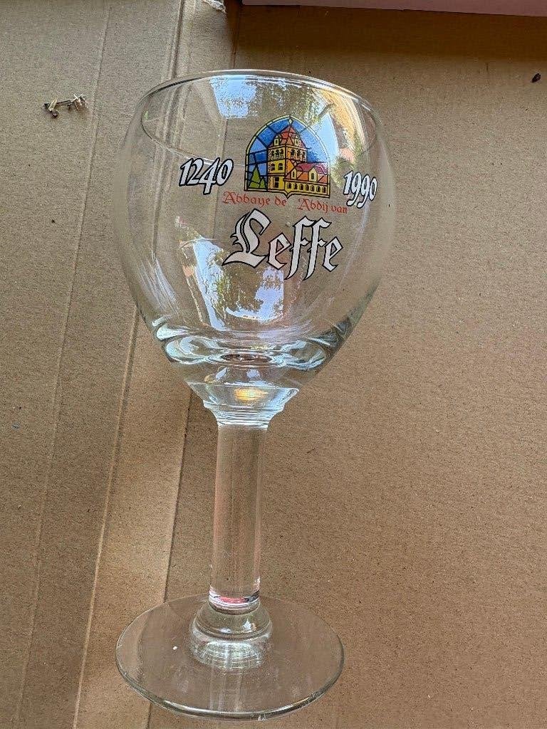 Leffe 1240-1990, Collections, Enlèvement ou Envoi, Comme neuf, Verre ou Verres, Leffe