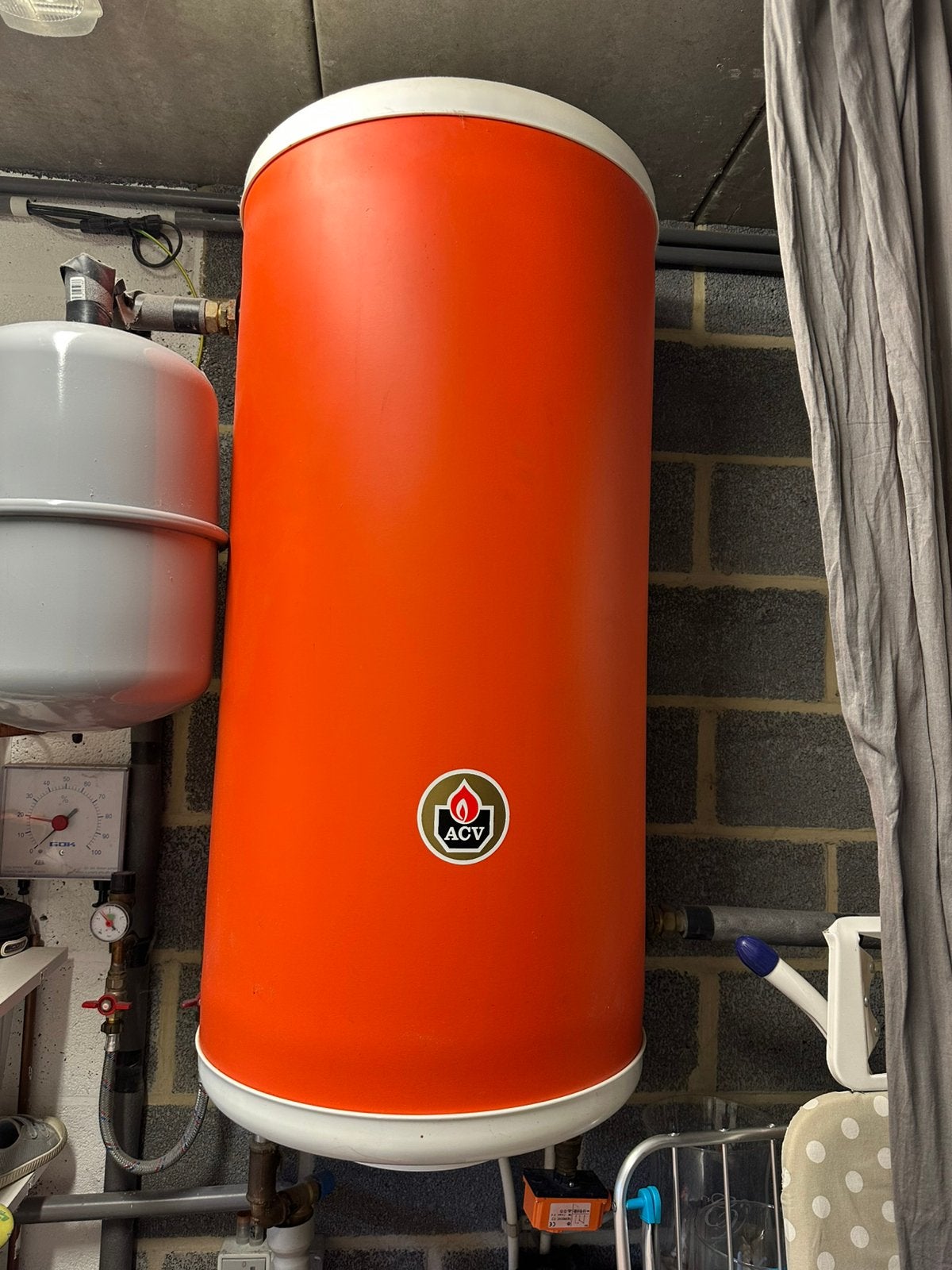 Boiler inox ACV, Bricolage & Construction, 100 litres ou plus, Enlèvement, Utilisé, Boiler
