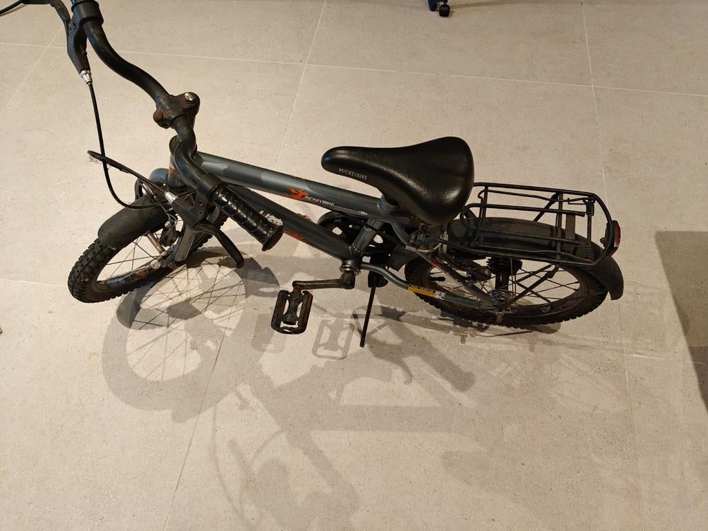 Kinderfiets 16 inch, Ophalen