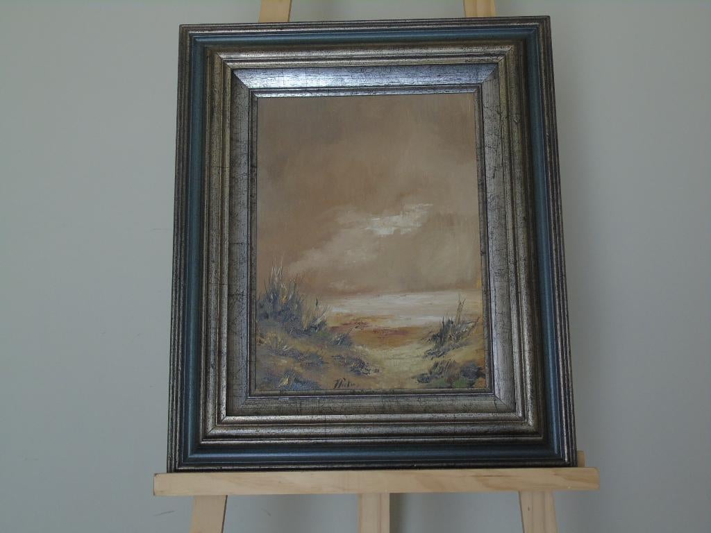 Magnifique tableau « Duinenzicht » de J. Peeters, Antiquités & Art, Art | Peinture | Classique, Enlèvement