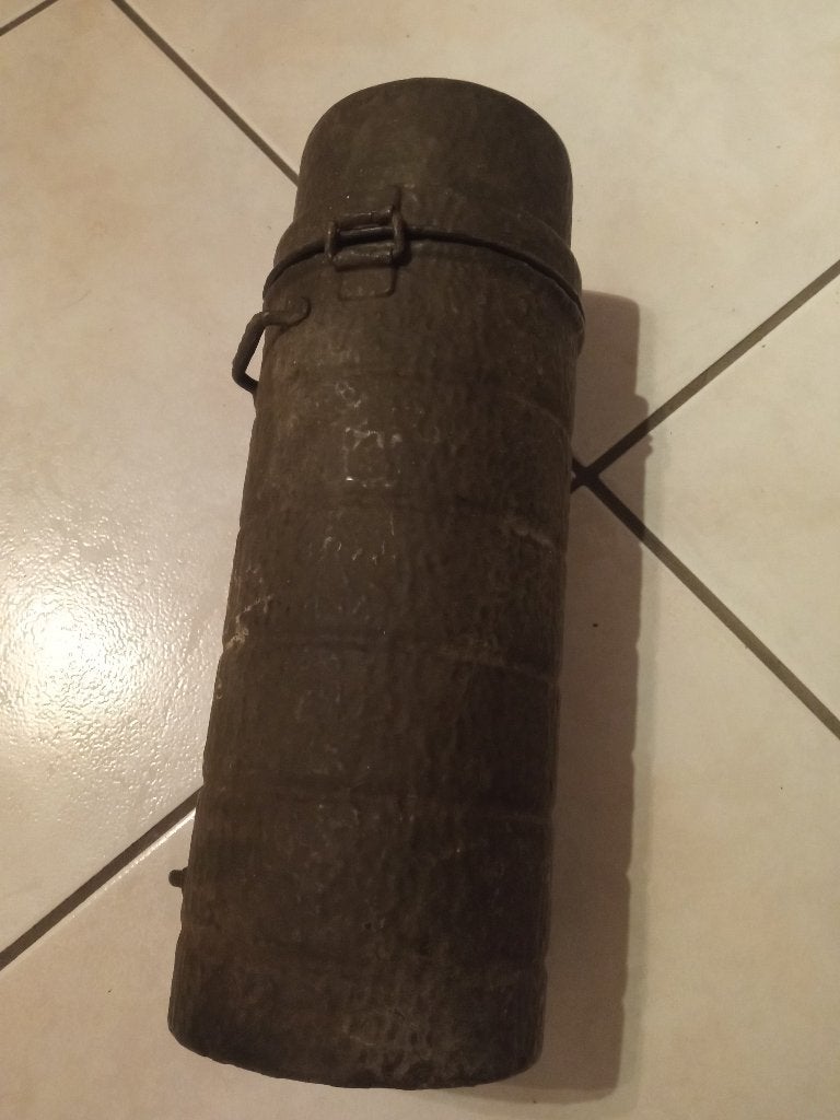 Militaria Allemand Bundeswehr Boite Masque à Gaz Occasion, Collections, Envoi, Autres, Autres types