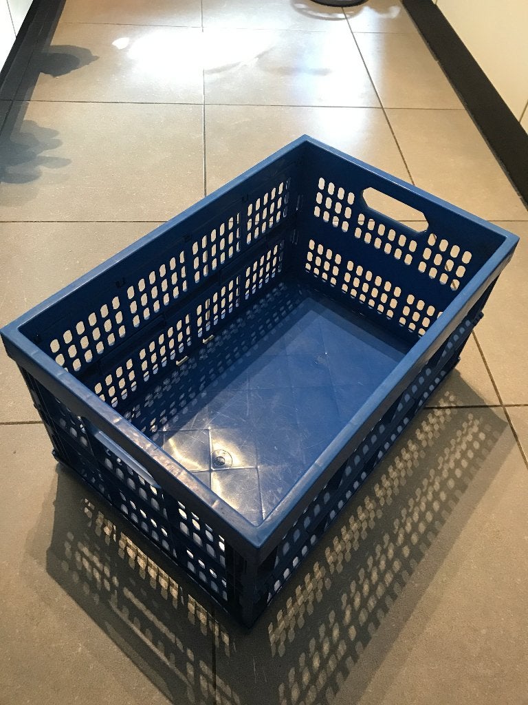 Krat Vouw Wasmand       µr, Ophalen, Krat