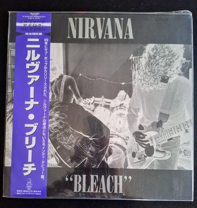 LP - Nirvana - Bleach ( original Japan release ), Ophalen, LP, Zo goed als nieuw, Inclusief insert
