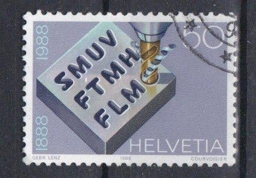 Zwitserland 1988 - nr 1377, Verzenden, Gestempeld
