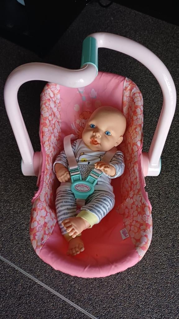 Jongenspop met maxi cosi baby Annabell, Enfants & Bébés, Enlèvement