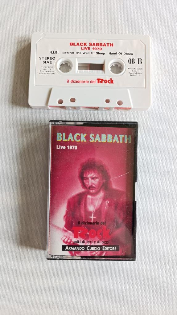 Casette black sabbath live 1970, CD & DVD, Cassettes audio, Comme neuf, Enlèvement, 1 cassette audio, Vierge