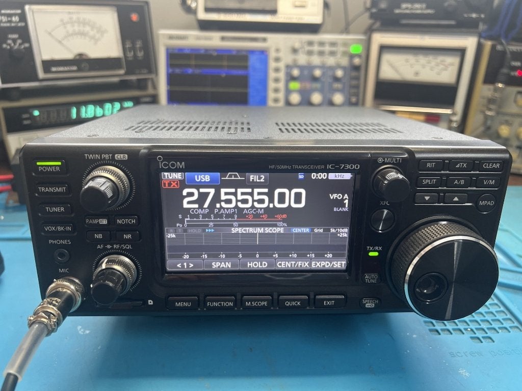 Icom IC-7300 avec emballage d'origine, radioamateur, Télécoms, Émetteurs & Récepteurs, Enlèvement ou Envoi, Utilisé, Émetteur et Récepteur