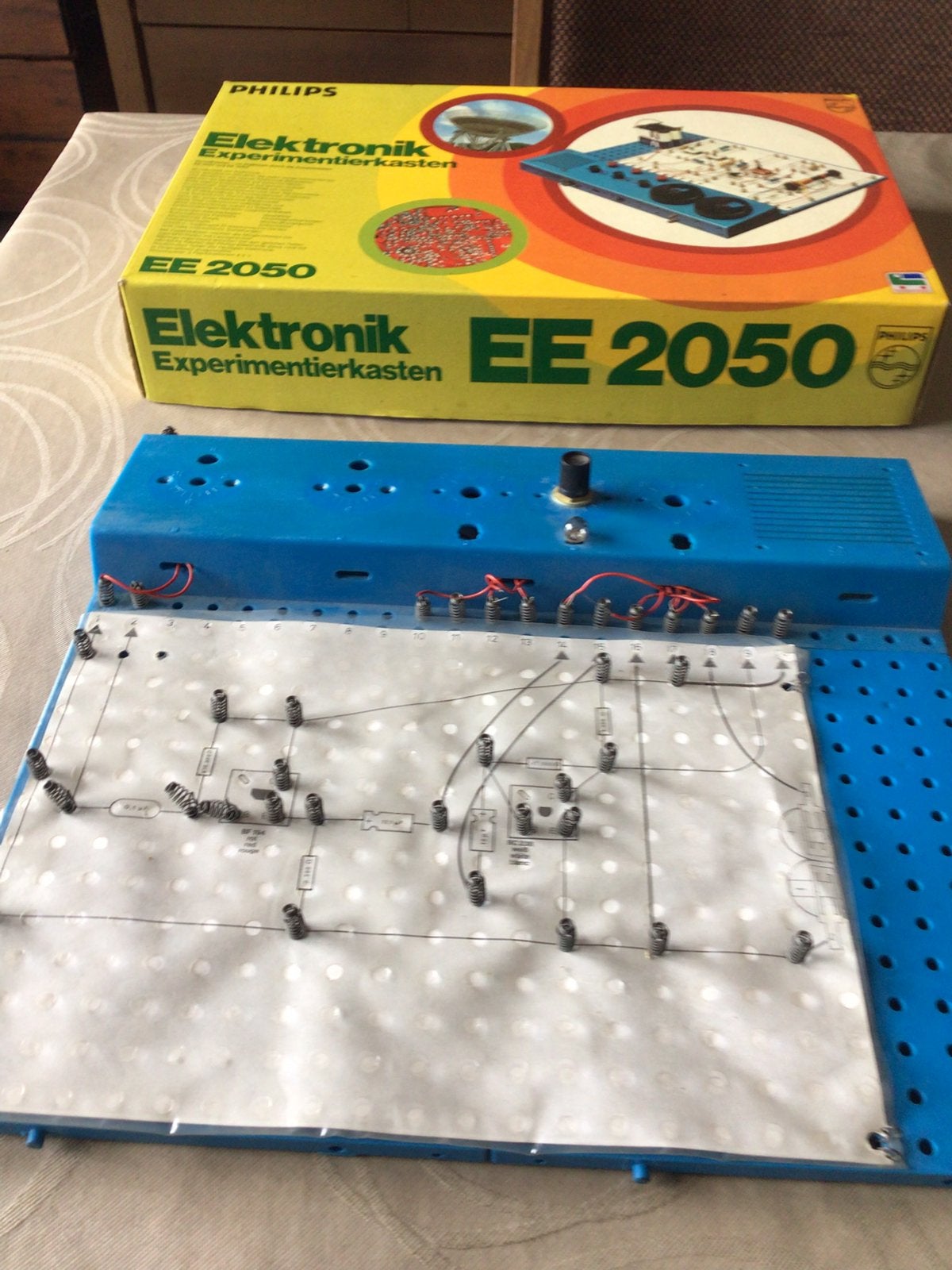 vintage Philips Elektronik EE 2050-experimenteerdoos, Ophalen, Zo goed als nieuw