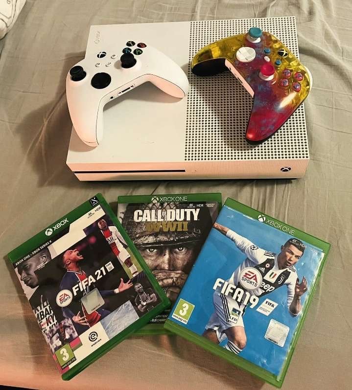 Xbox one S 500gb, Games en Spelcomputers, Ophalen, Zo goed als nieuw, Xbox One