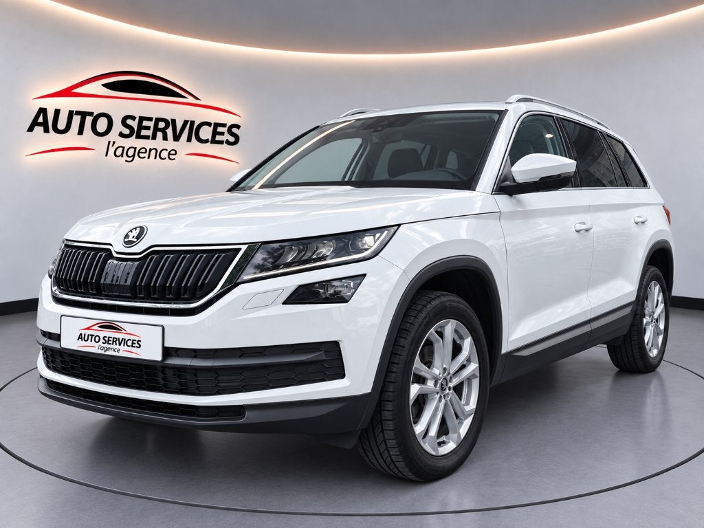 Skoda Kodiaq Kodiaq 2.0 CR TDi Style DSG- garantie 1 an, Cuir et Alcantara, Entreprise, 5 portes, 4 cylindres