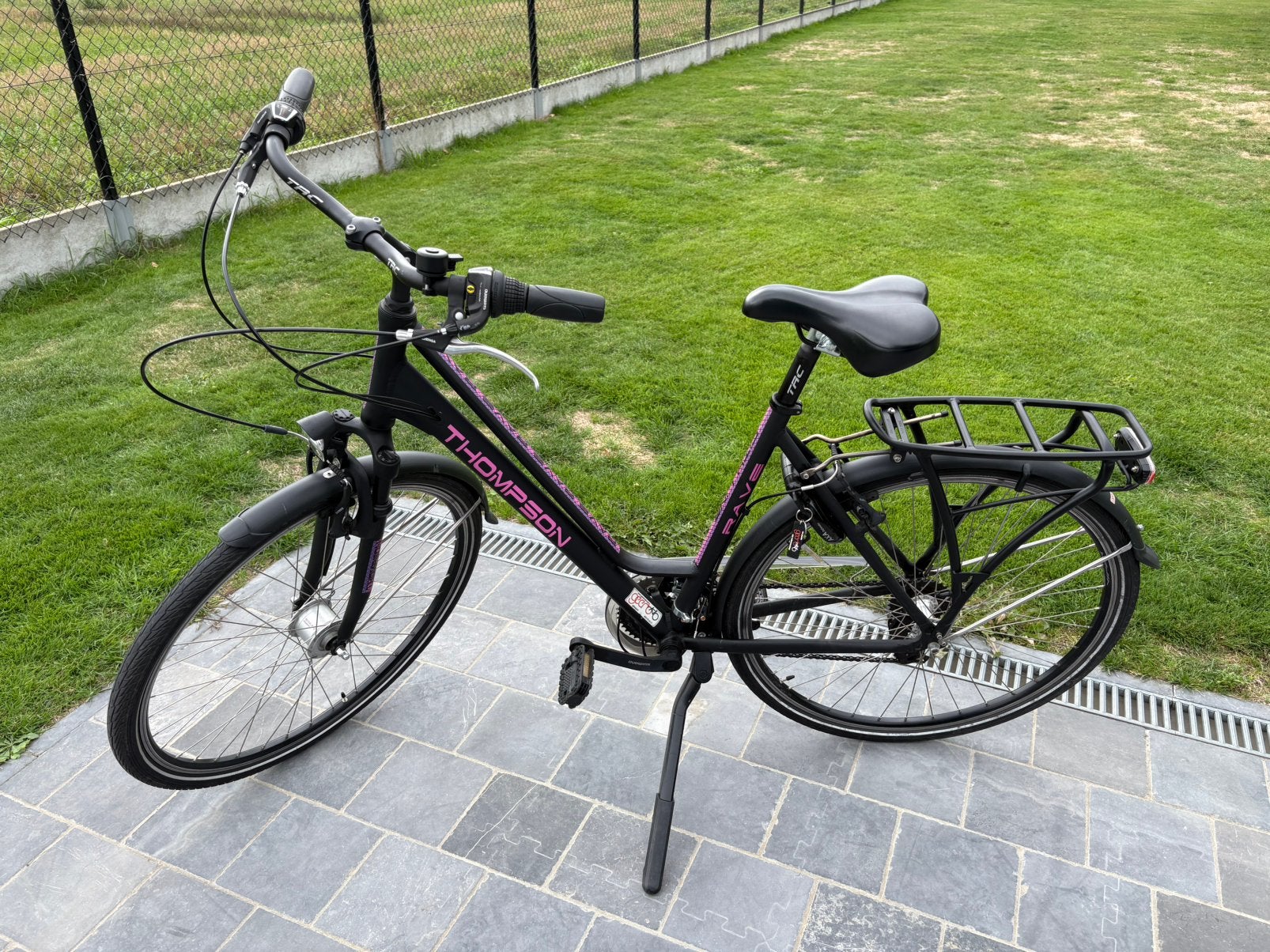 Topfiets Thompson quasi nieuw in perfecte staat., Ophalen, 53 tot 56 cm, Velgrem, Versnellingen