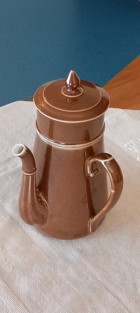 Cafetière vintage trois pièces avec filtre, Enlèvement