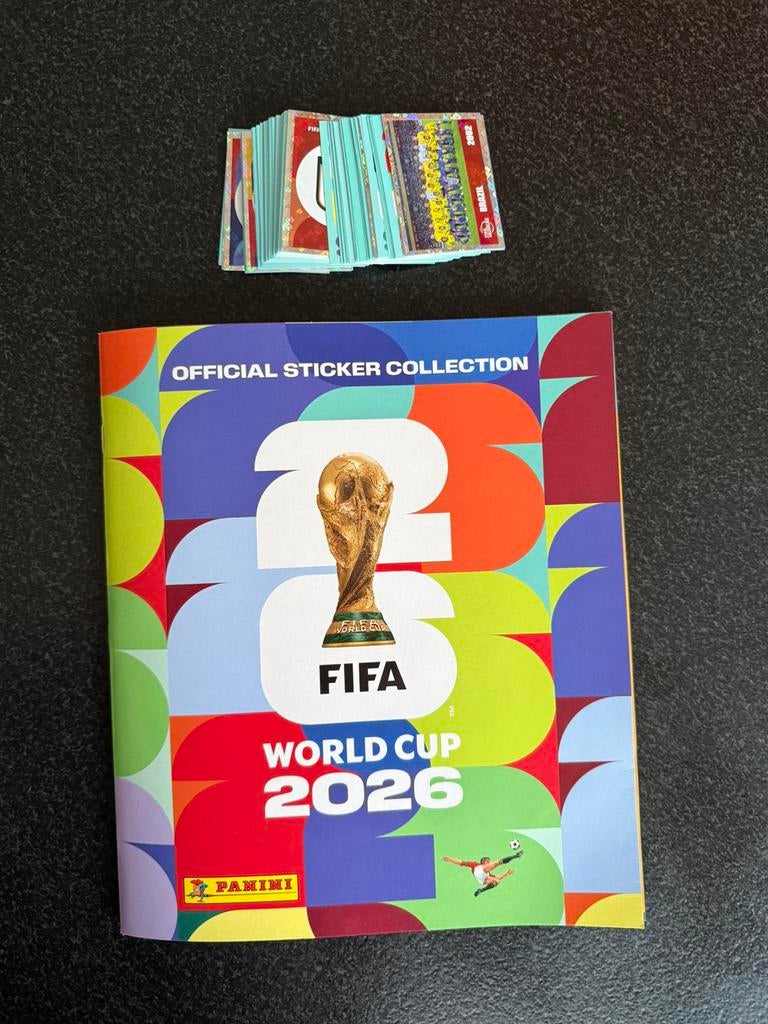 Panini fifa world cup 2026, Enlèvement ou Envoi, Comme neuf