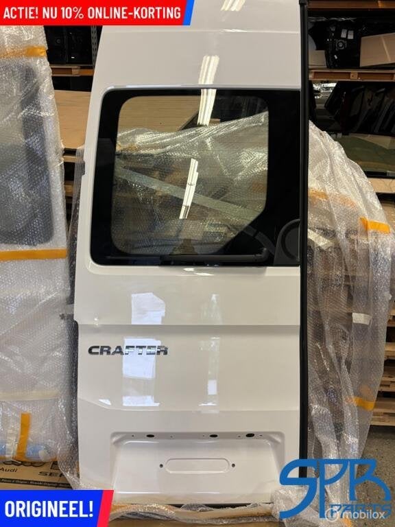 VW Crafter II 7C Achterdeur Links LC9A LINKSACHTER DEUR RAAM, Neuf, Enlèvement ou Envoi, Volkswagen, Droite