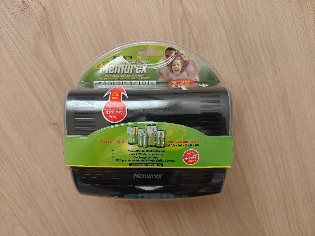Memorex 8000 batterij oplader (nieuw), Audio, Tv en Foto, Ophalen, Nieuw