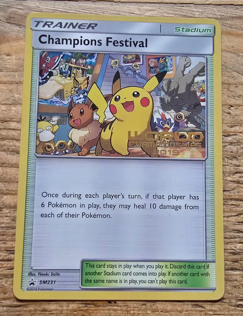 Champion Festival - World Championship 2019 SM231, Ophalen, Nieuw, Losse kaart