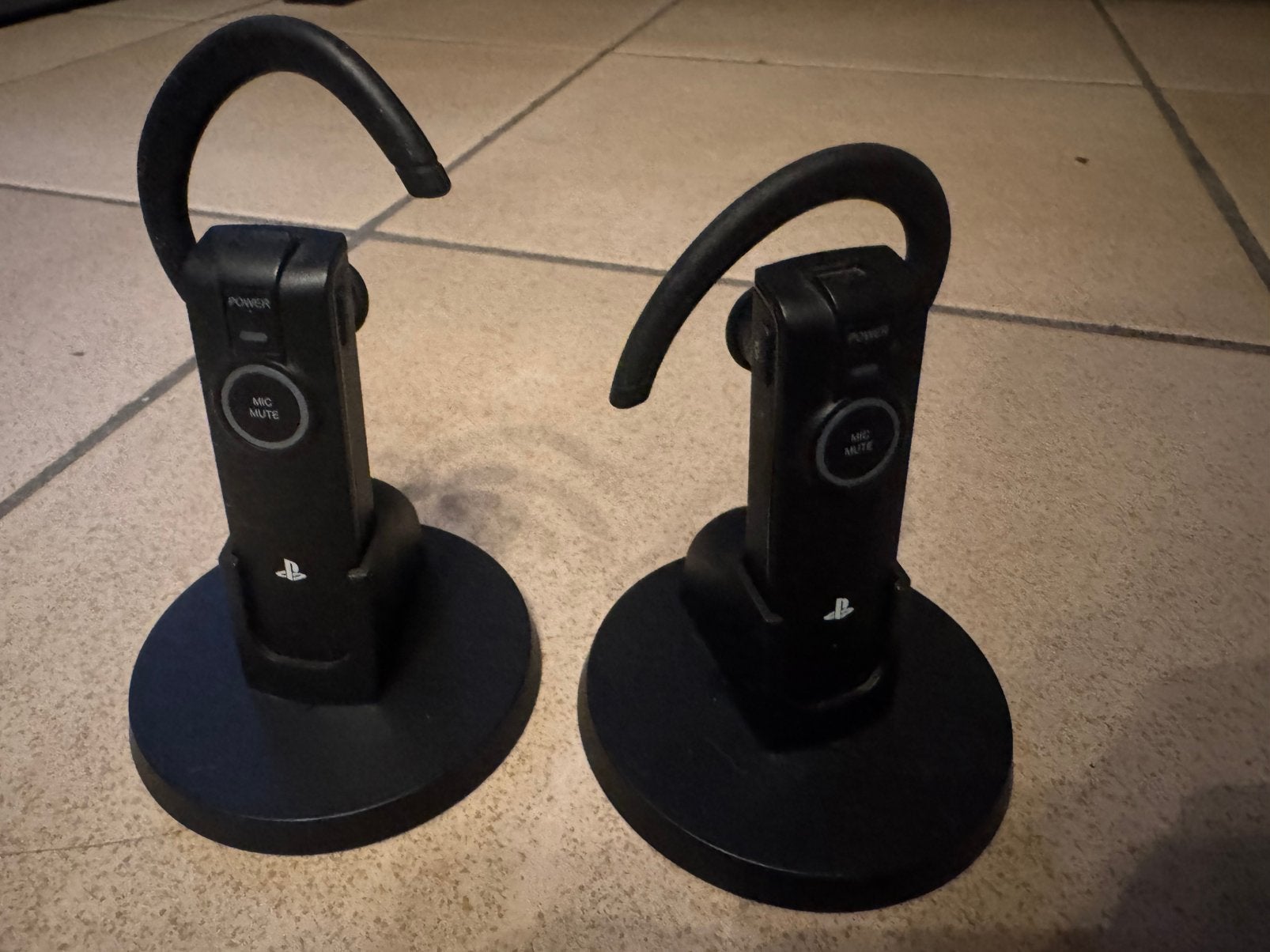 PS3 bluetooth headset, Computers en Software, Joysticks, Zo goed als nieuw, Ophalen of Verzenden