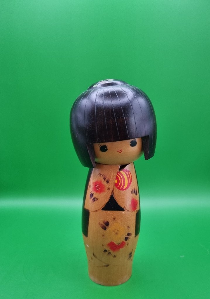 Nobara Kokeshi vintage de Sadao Kishi (1932-1998), Enlèvement ou Envoi, Japon, Bois, Peint