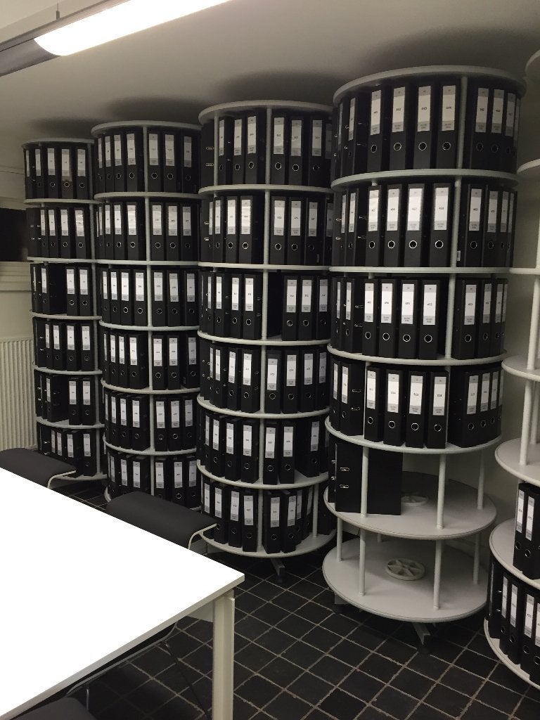 Ordner draaizuilen – ideaal voor kantooropslag of archief!, Autres lieux, Enlèvement, Utilisé, Armoire