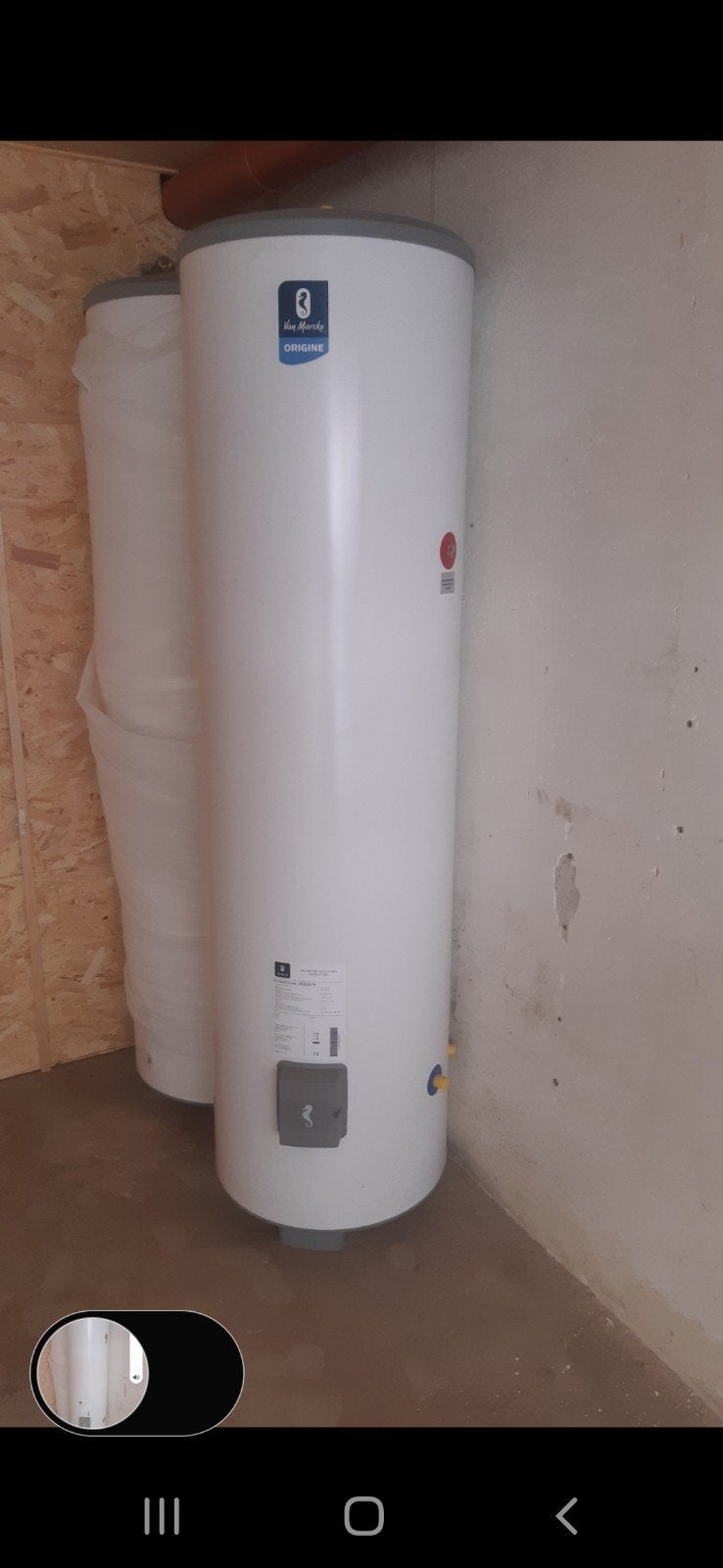 zonneboiler 300 lit staand model, Bricolage & Construction, Enlèvement, Neuf, Boiler