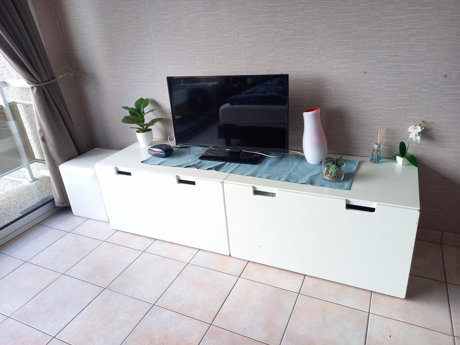 2 x armoire/boîte de rangement IKEA SMÅSTAD, Enlèvement