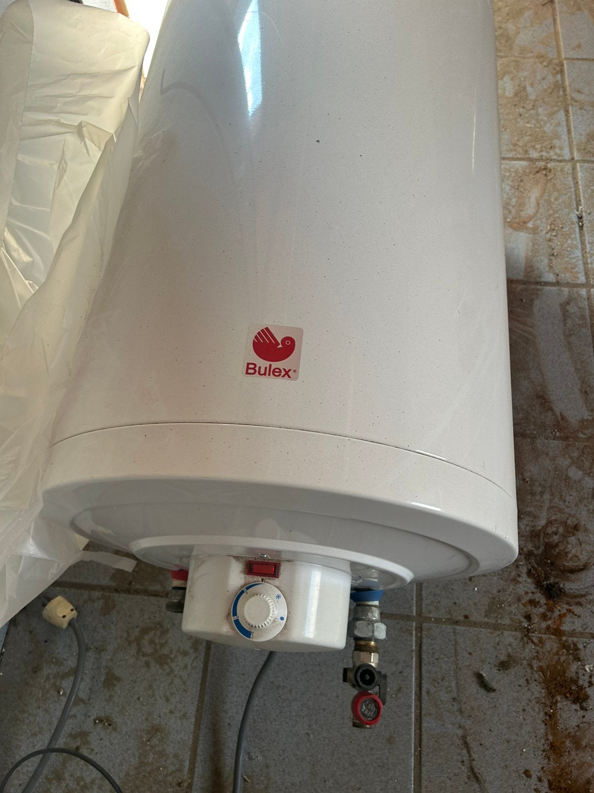 Bulex elektrische warmwaterboiler van 100 liter., Ophalen, Gebruikt, 100 liter of meer, Boiler