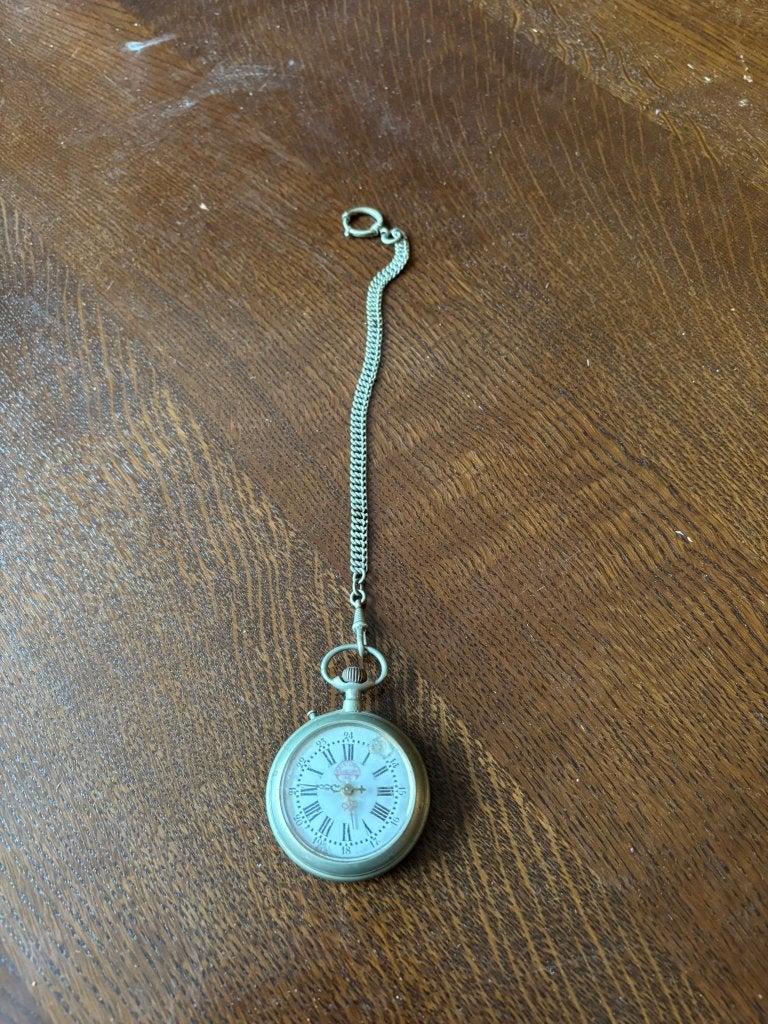 Roskopf zakhorloge vintage, Bijoux, Sacs & Beauté, Montres | Anciennes | Antiquités, Enlèvement, Montre de poche