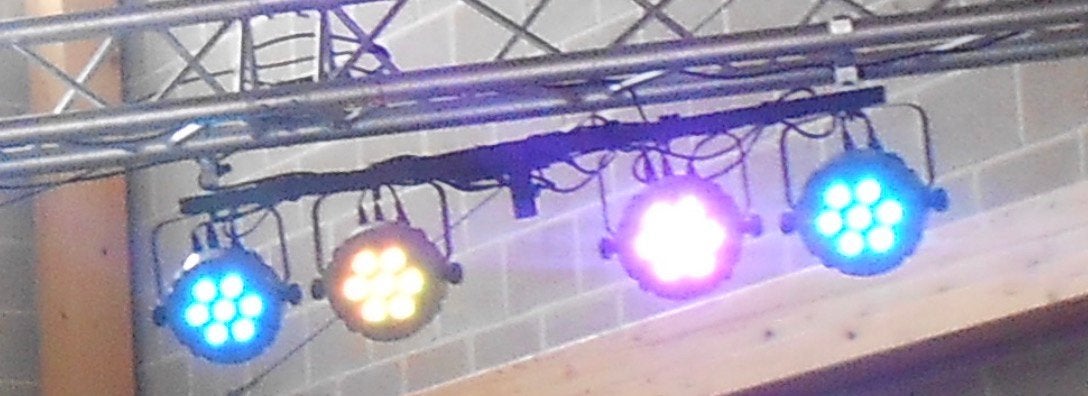 Showtec led pars, Muziek en Instrumenten, Ophalen