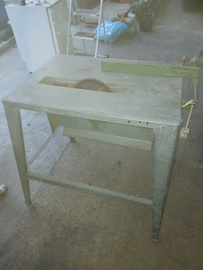 Tafelzaag te koop, Doe-het-zelf en Bouw, Ophalen, Gebruikt