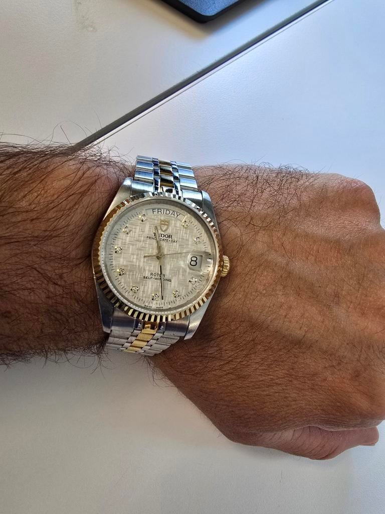 TUDOR PRINCE DATE DAY, Ophalen of Verzenden, Breitling
