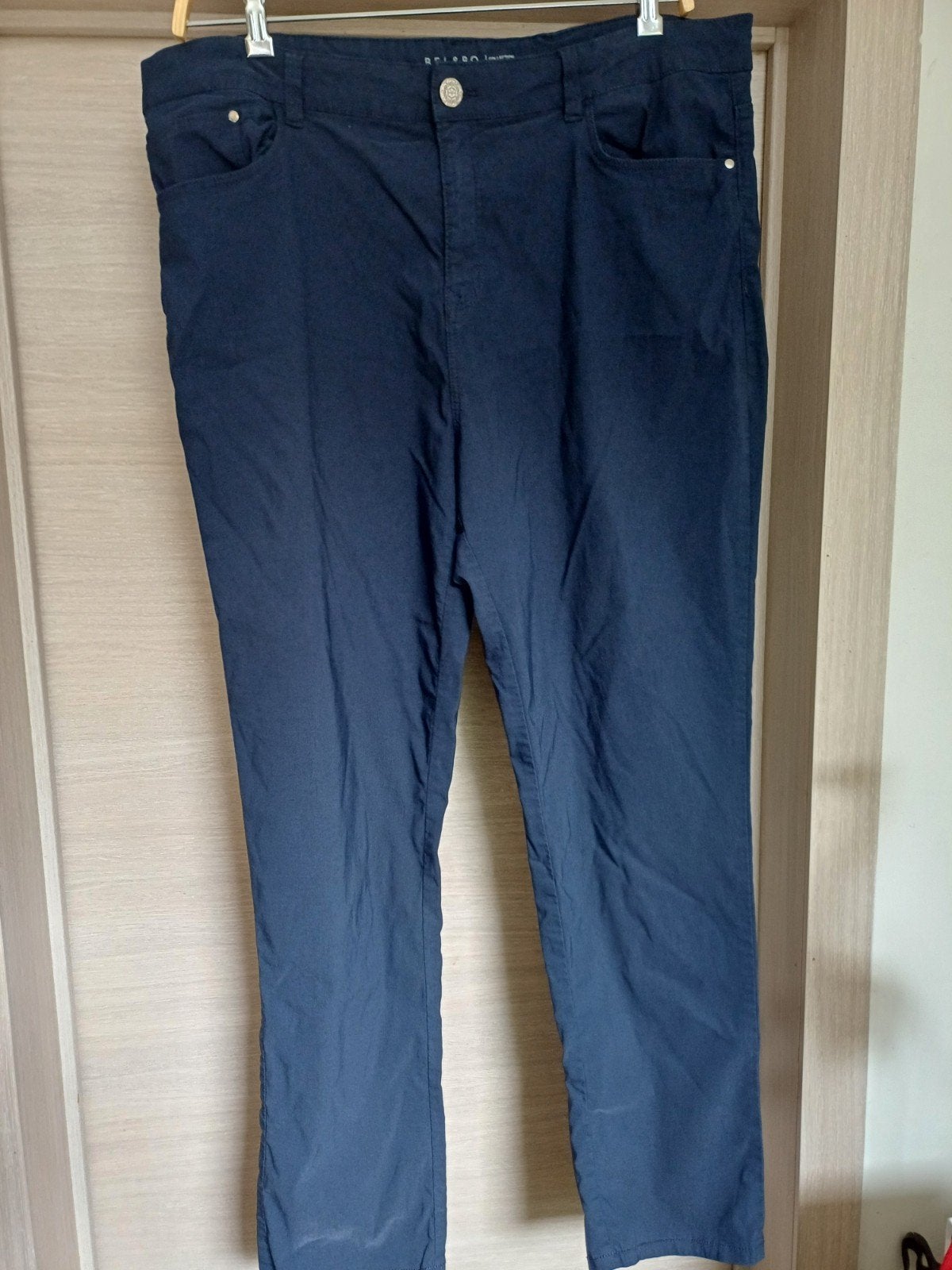 Bel&Bo blauwe broek Mt 50, Blauw, Bel & Bo, Ophalen of Verzenden, Zo goed als nieuw
